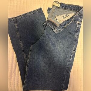 Free People High Rise Blue Women's Jeans